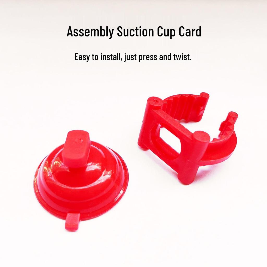Aquarium Accessories: Suction Cup Clips for Light Tubes, Heating Rods, and Water Pipes