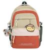 Contrast Small Fresh Korean Version of Mori Backpack Leisure Large Capacity Junior High School Students Schoolbag Girl Cute Backpack.