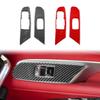 For Chevrolet Corvette C8 Z51 Z06 -2025 Carbon Fiber Window Lifting Decorative Panel Car Accessories Interior Stickers Trim