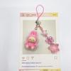 Flocking Mini Baby-free Keychain Vinyl Cute Baby Walking Bag Mobile Phone Pendant Cute Pendant