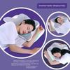 Travesseiro cervical de espuma viscoelástica para dormir, suporte ortopédico ergonômico para pescoço, contorno para quem dorme de lado, de bruços