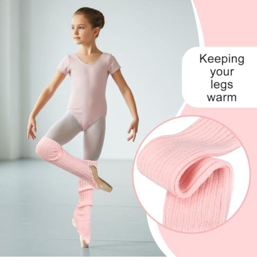 Girls Leg Warmers Ballet Leg Warmers Thickened Pile Sock New Stirrup Ankle Warmers  Daily Wear
