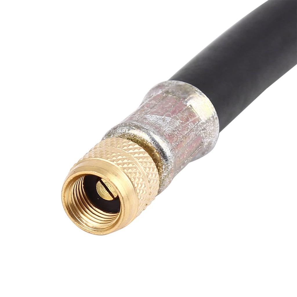 uxcell Gummi-Reifenventilverlängerung Gummi Flexible Verlängerung Reifenventiladapter für LKW Bus Wohnmobil Auto 140mm Schwarz 4 Stück