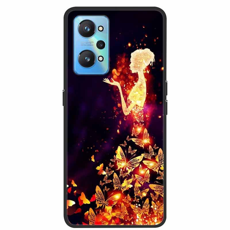 For Realme GT Neo 2 Case Silicone TPU Soft Cover Aesthetic Phone Case for Realme GT Neo2 Funda Realmi RMX3370 Shockproof Shell