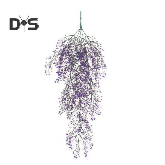 

Искусственные подвесные цветы для улицы, устойчивые к ультрафиолетовому излучению, искусственные лозы с цветами, устойчивые к погодным условиям, реалистичные искусственные цветы для подвесной корзины, крыльца, патио, декора 1pc фиолетовый