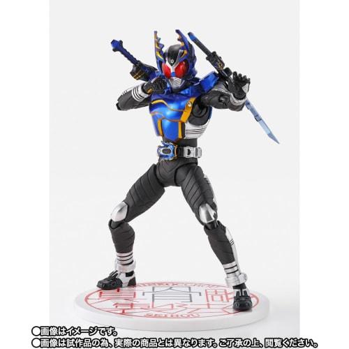 S.H.Figuarts (Real Bone Carving Method) Kamen Rider Gatack Rider Form Real Bone Carving Method 10th Anniversary Ver. Approximately 145mm PVC & ABS Pai