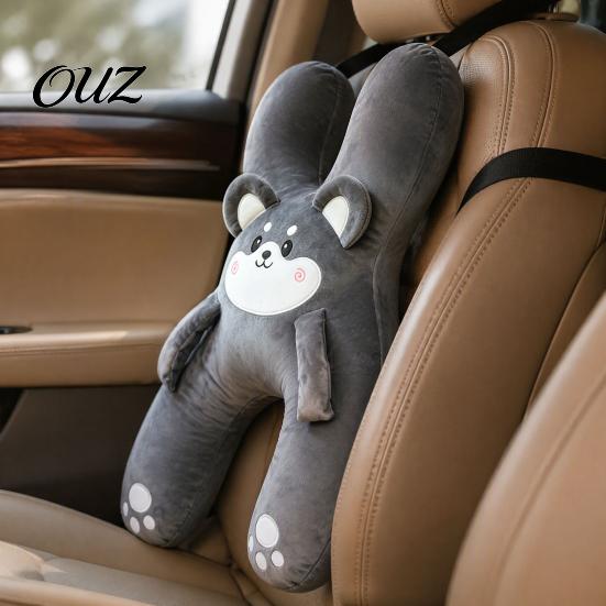 Cute Animal Travel Pillow H-Shaped Car for Kids, Neck Pillows Seat, Sleeping Cartoon Waist Kids Pillow, Plush Rest Cushion Trips Sofa Lounging,
