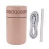 Colorful Humidifier USB Power Night Light Humidifier Mini Desktop Car Humidifier for Bedroom Office Pink