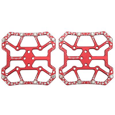 1 Pair Bicycle Clipless Pedal Converter Self Locking Disc Pedals Platform Adapter for SPD Bike System