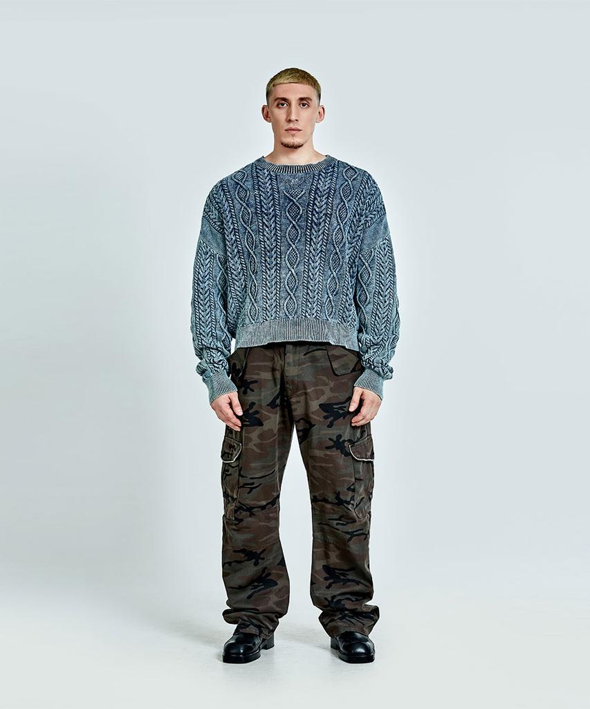 51Peosenteu Banding Cargo Pants - Camo