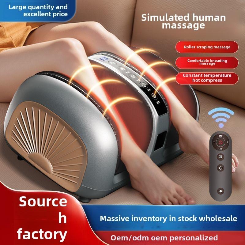 

Массажер для ног с компрессией воздушными подушками, глубоким разминанием, улучшающий здоровье ног, серый, подарки на День отца и день рождения для мамы AU