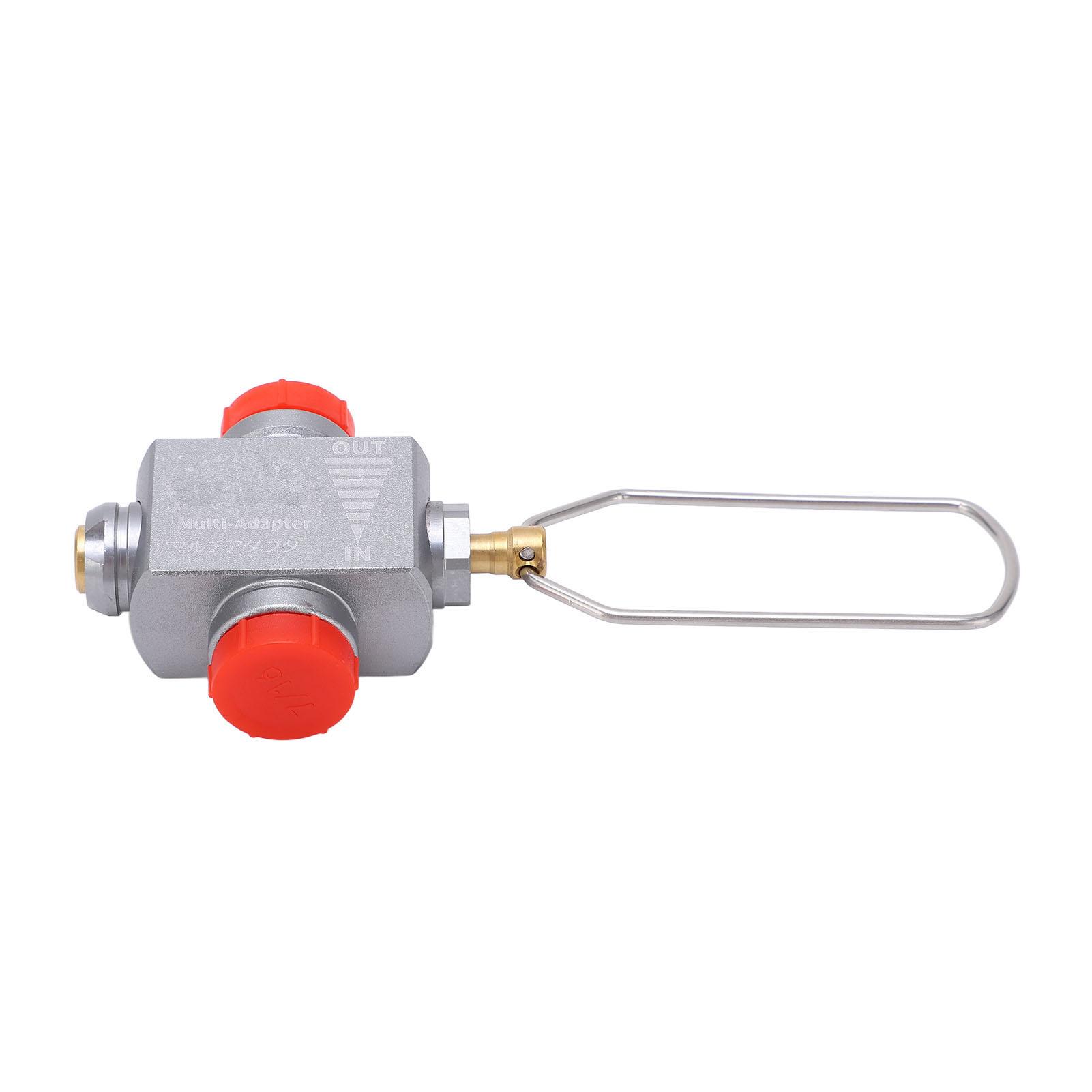 

Gas Refill Adapter Accurate Machining Multiple Protection Aluminum Alloy Gas Saver with 8 Sealing