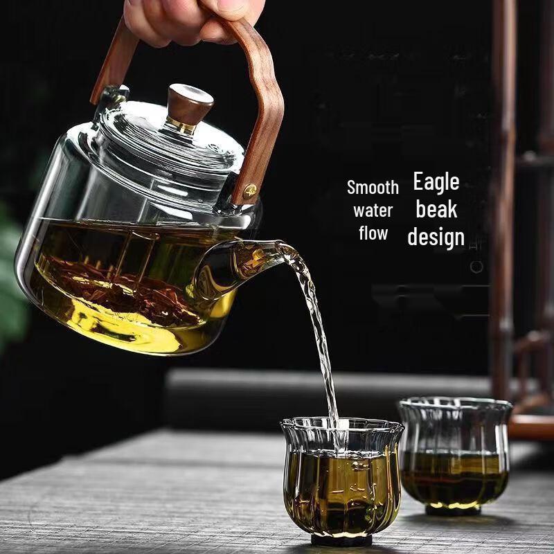 GOWKE High-Temperature Glass Teapot