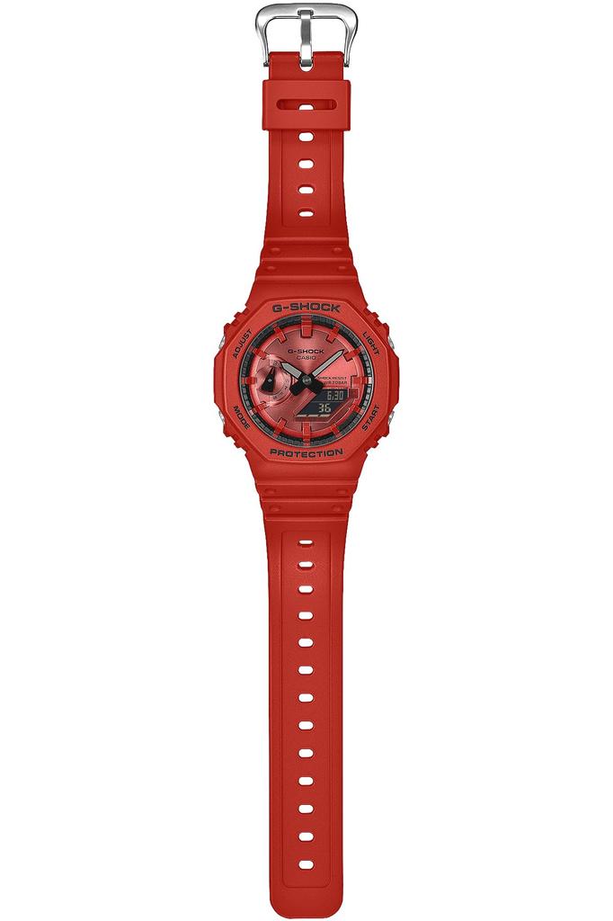 Casio Watch Made with Environmentally Friendly Materials G-Shock GA-2100RRB-4AJF Men's Red,