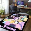 Custom Name KPop Demon Hunters Printed Carpet,Rug for Office Chair Living Room Bedroom Kitchen Room Decor Gifts.