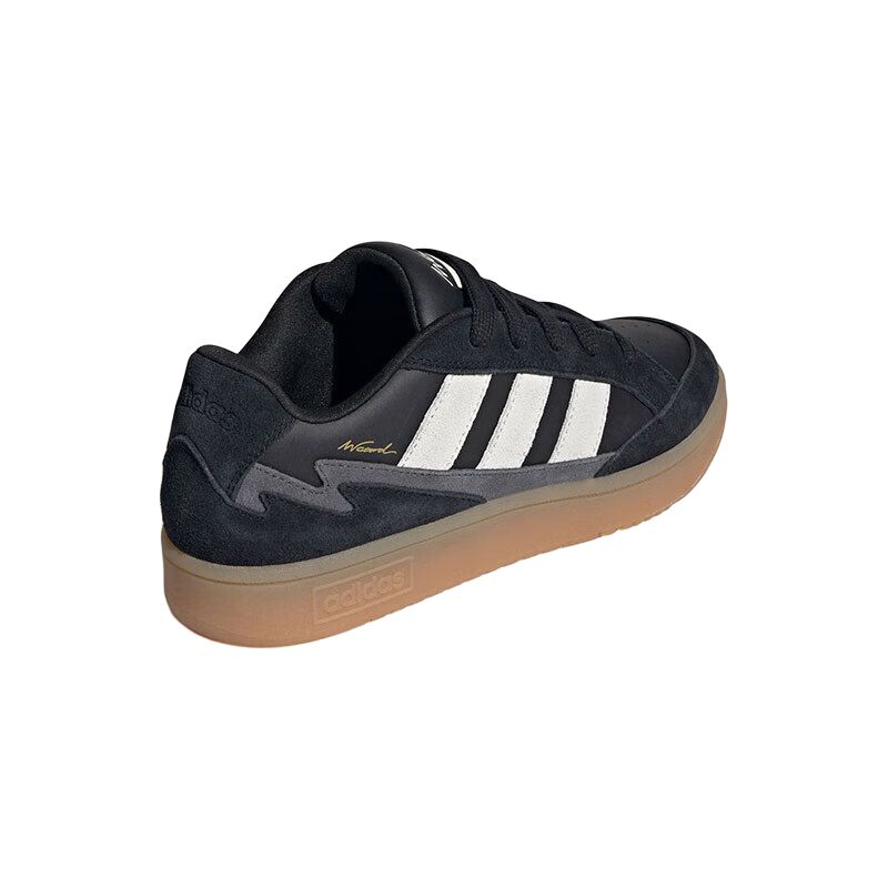 New Adidas WCARD ADV Anti Slip Wear Resistant Low Top Skateboard Shoes Men's Black JR8359