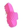 2026 Women's Plus Size Comfortable Woven Platform Sandals - Summer Round Toe Beach Slippers Europe & America.