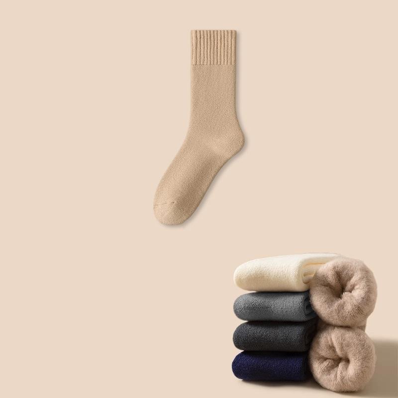 1/3/5 Pairs of Black Thermal Socks with Insulated Brushed Inner and TOG Rating 2.3 for Extreme Cold Weather
