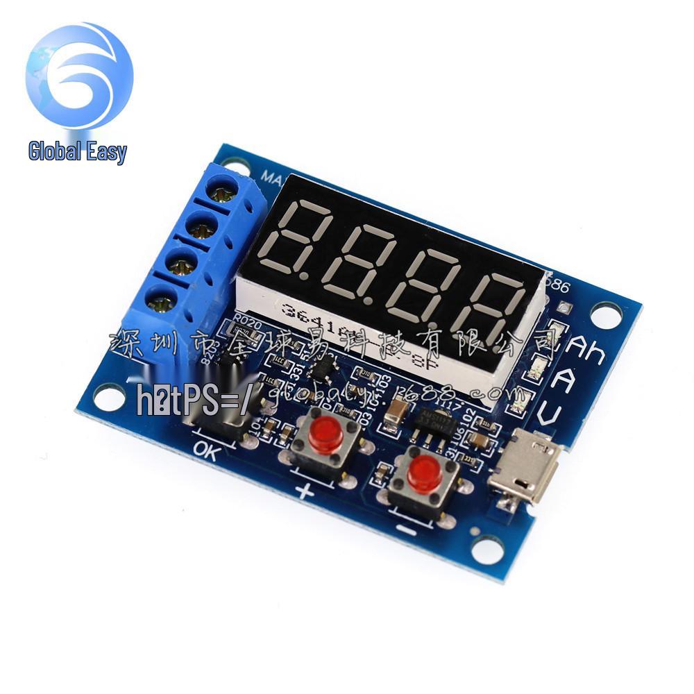 ZB2L3 Battery Capacity Tester for 1.2-12V Batteries, 18650, and More
