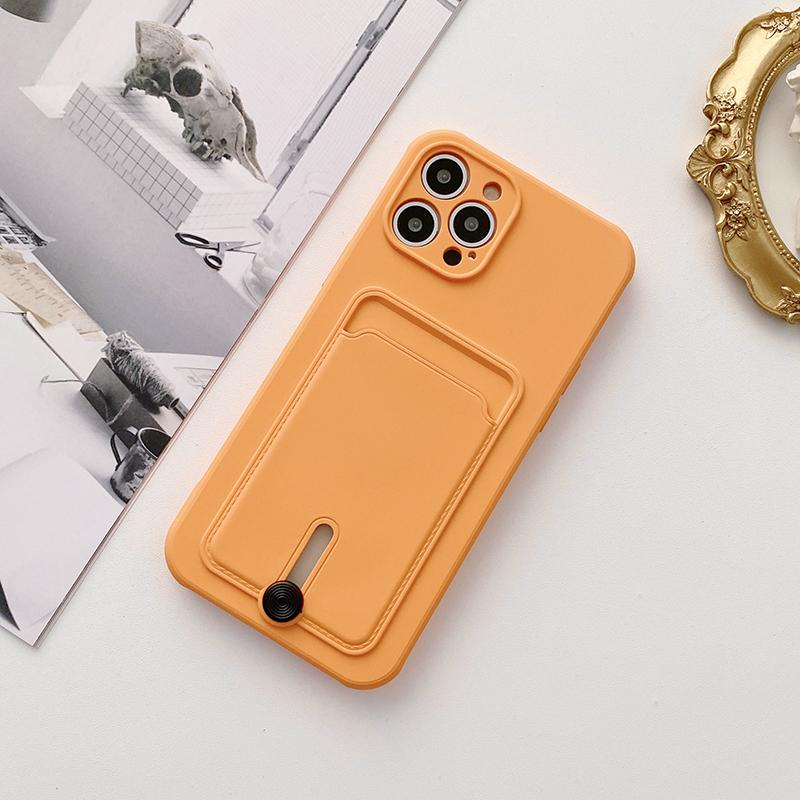 Phone Case For iPhone 17 Pro Max 16E 16 15 14 13 12 Mini 11 Pro Max Fashion Wallet Card Holder Soft TPU Phone Case Cover