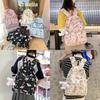 Cute Cartoon Shoulder Bag For Girls Large Capacity Waterproof Nylon Material