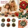Christmas Ornament Kit with Stickers, Holiday Decor Set for Christmas Tree Decoration
