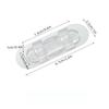 3Pcs Cable Organizer Clip Electric Wire Fixed Organization Desktop Wire Manager Cord Holder USB Charging Data Line Bobbin Winder