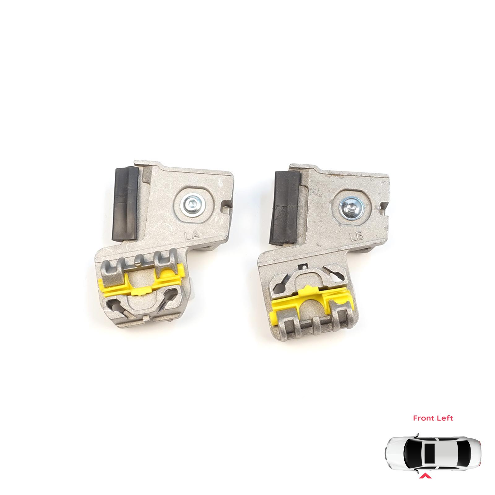 

BWR40+BWR41 Window Regulator Repair Clips LA+LB Front Left Door for VW Golf Bora Jetta MK4 A4 1J 1997-2006 Peugeot 607 1999-2010 1J3837461