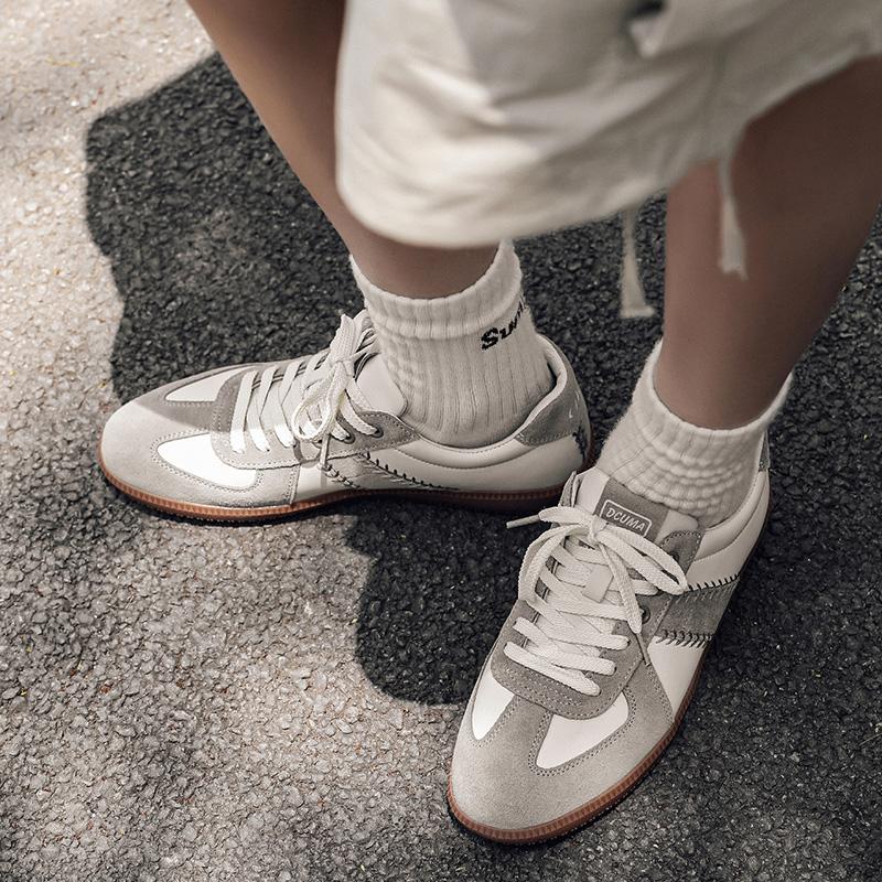 Leather Shoes Men's Skateboard Cricket for Men Sports Running Sneakers Male Luxury Designer Flats Platform