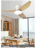 Nordic Minimalist Ceiling Fan Light with Silent Operation for Restaurants - Japanese Standard