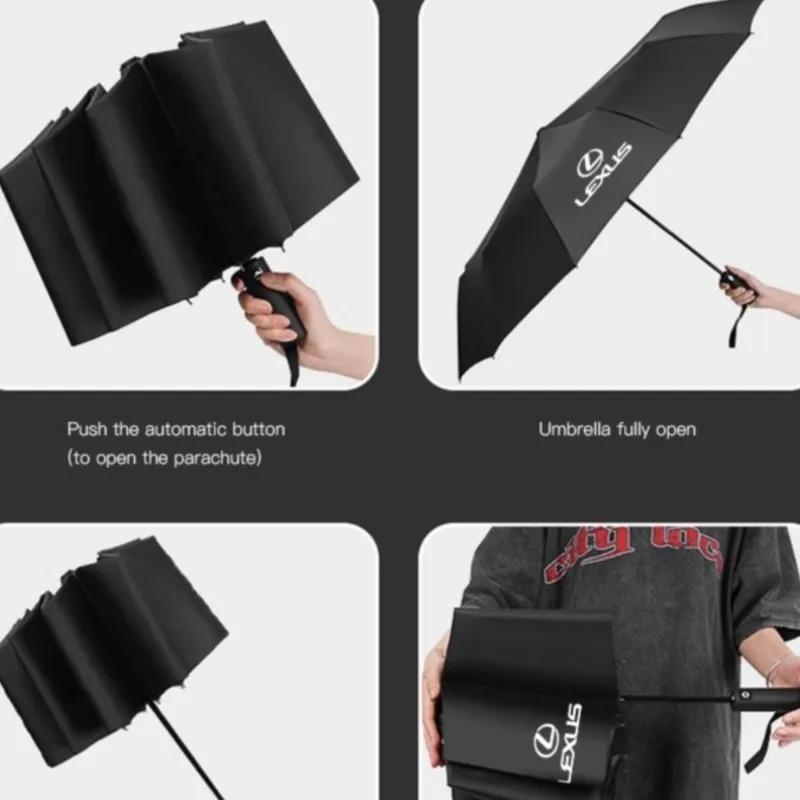 Car Interior Accessories Car Folding Umbrella Portable For Lexus ES300 RX330 RX300 GS300 IS250 IS200 CT200h IS300 NX RX LX GX