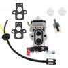 Carburetor Fuel Line Kit for Use with For Redmax EBZ8500 Blower Including Parts for WYA-172-1 and WYA-172 Models