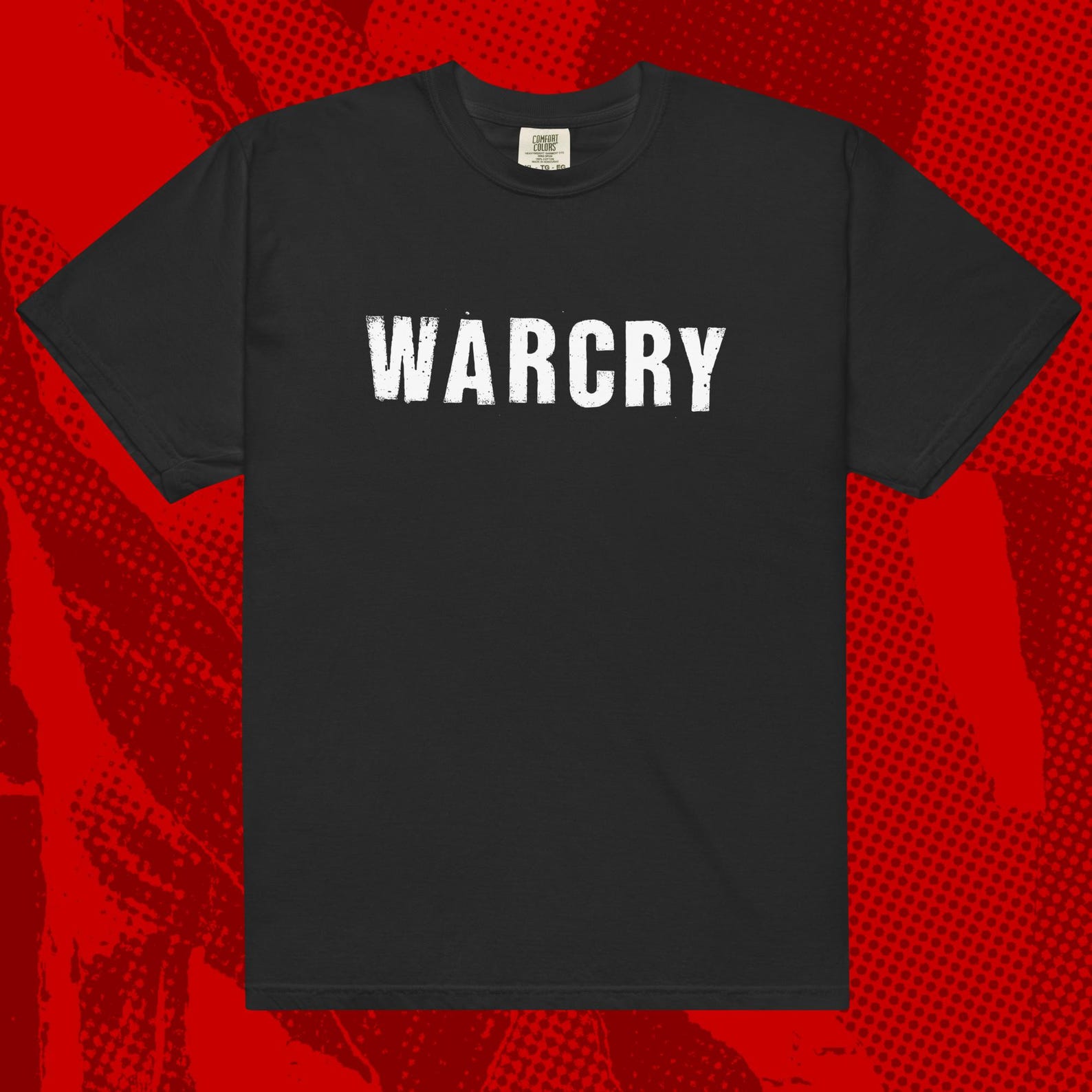 Warcry Logo T-Shirt | Tragedy Punk Crust D-Beat Hardcore 3XL