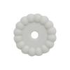 50pcs Solid Color Round Silicone Beads 12mm Flower Silicone Beads  For Bracelet Making