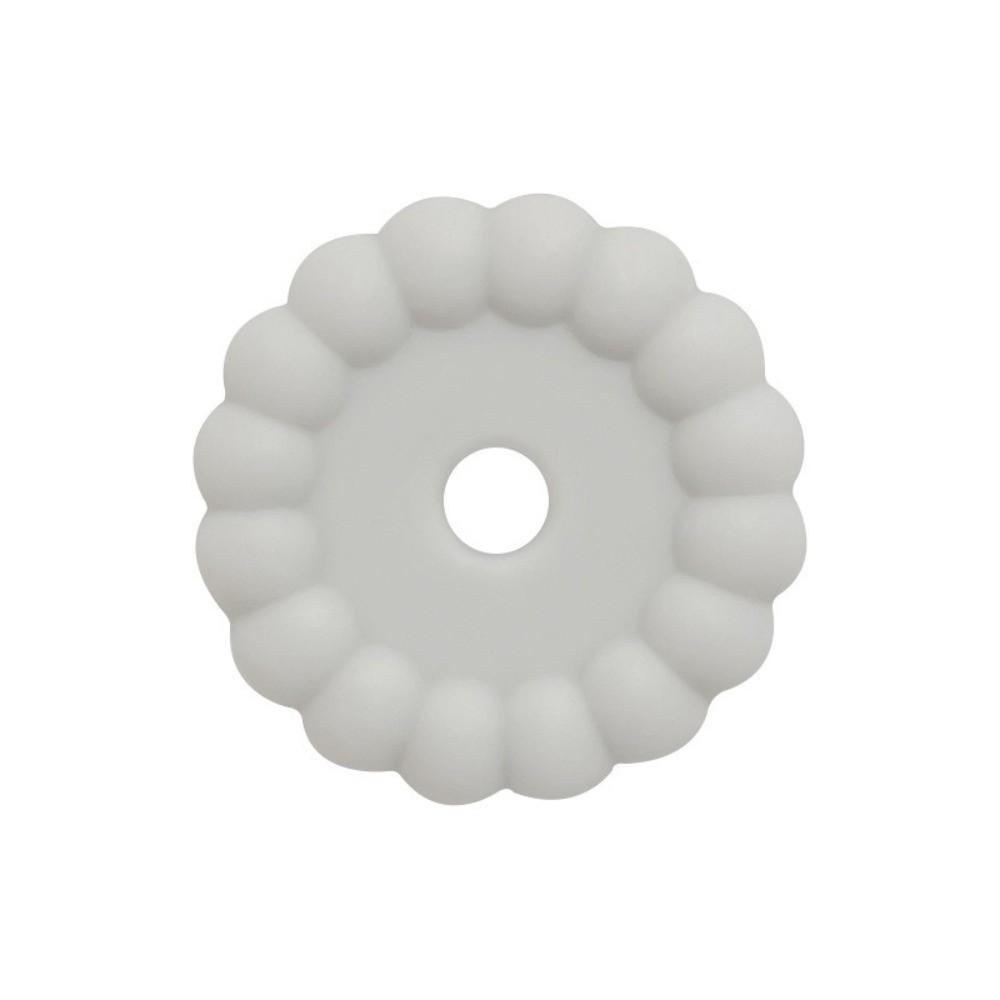 50pcs Solid Color Round Silicone Beads 12mm Flower Silicone Beads For Bracelet Making