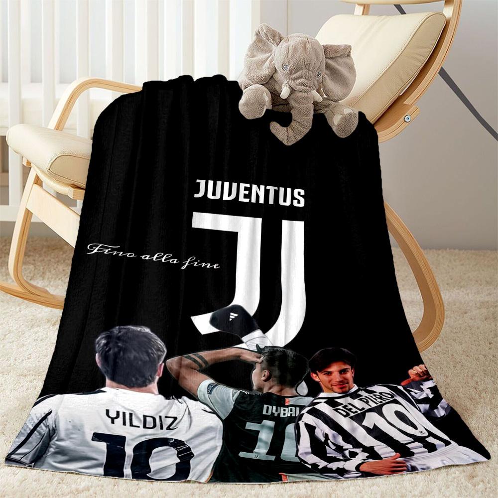 Juventus Blanket Ultrasoft Great For Livingroom Office Seaside Four Seasons Multipurpose Modern Unique Gift For Family And Friends Camping