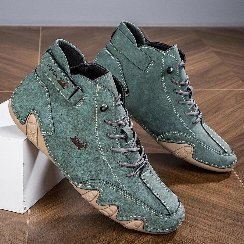 2026 Neue Modische Sport- und Freizeitschuhe für Herren Damen Bequem und Atmungsaktiv High-Top-Schuhe Rutschfeste Wanderschuhe