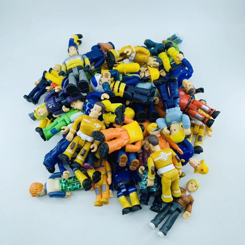 1Pcs Fireman Sam Character Colletion Model Figures Cartoon Joint Movable Firewoman Male Female Action Figuras Playthings Designed for Children