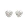 SCALETTO WIL105 Opal Heart Earring