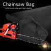 Chainsaw Carrying Bag Hvy Duty Waterproof Oxford Cloth Portable Bag for Lumberjack (Red)