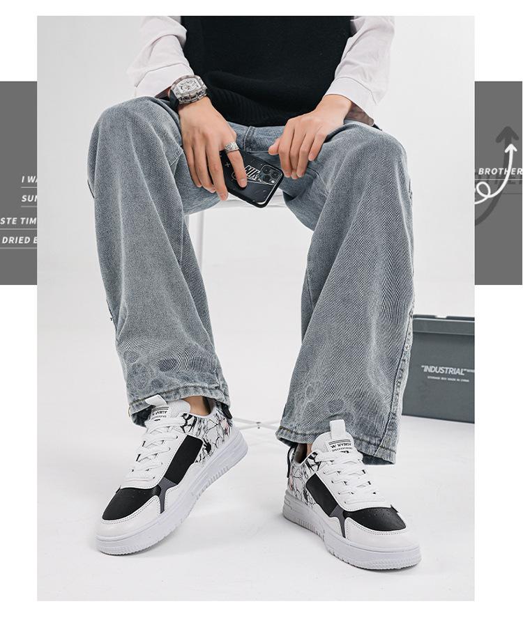 Nuove scarpe a molla design di nicchia scarpe casual a taglio basso scarpe trendy con plateau per adolescenti