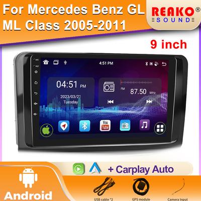Android Für Mercedes Benz ML GL W164 ML350 ML500 GL320 X164 ML280 GL350 GL450 Auto-Radio-Player Navigation Kein 2din DVD 5G Wifi