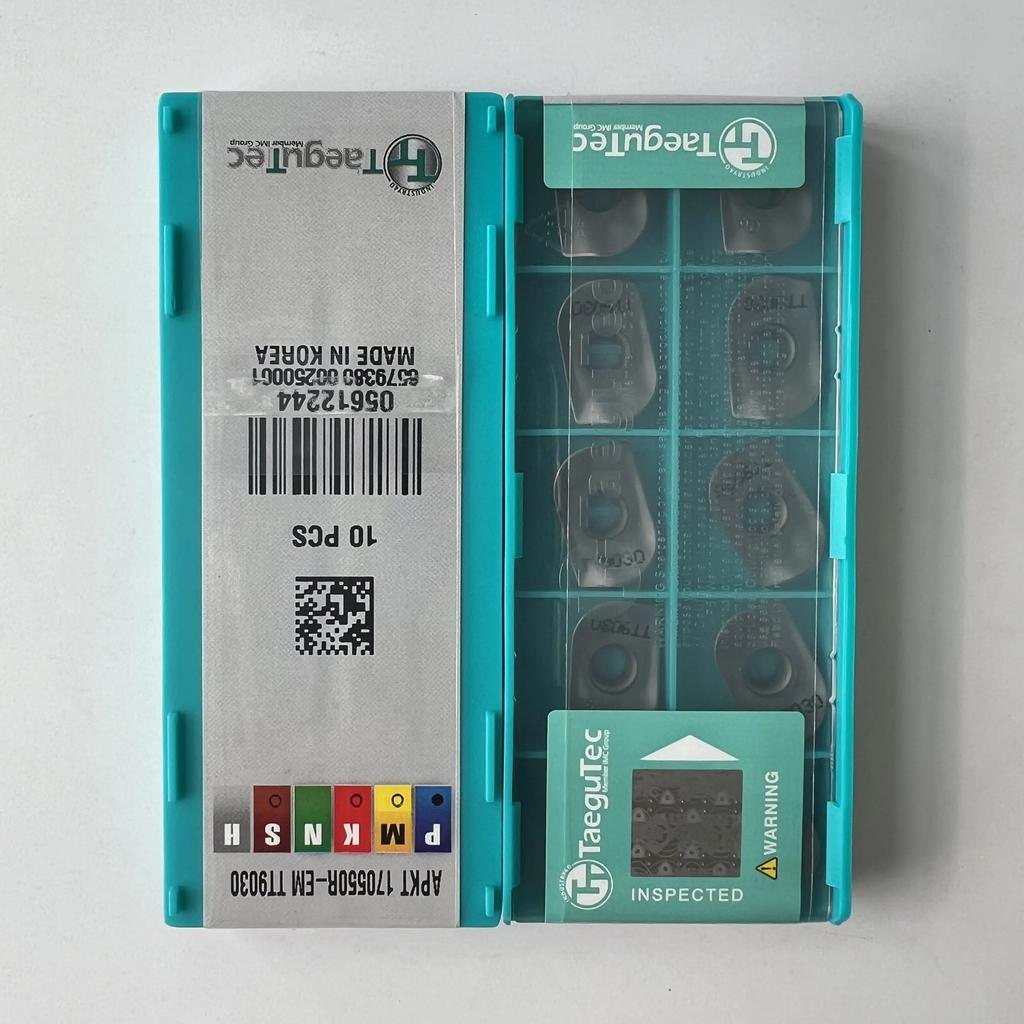 TaeguTec / APKT170550R-EM TT9030 /Original Genuine CNC Alloy Blade 10 PCS