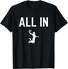 All In Basketball Dunk Player Graphic T-shirt