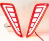 AL-mart Car LED Brake Lamp Rear Bumper Light Tail Lamp Reflector High Brightness LED