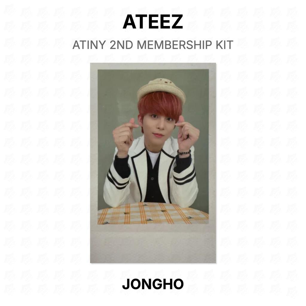 ATEEZ ATINY 2ND MEMBERSHIP KIT Official Photocard