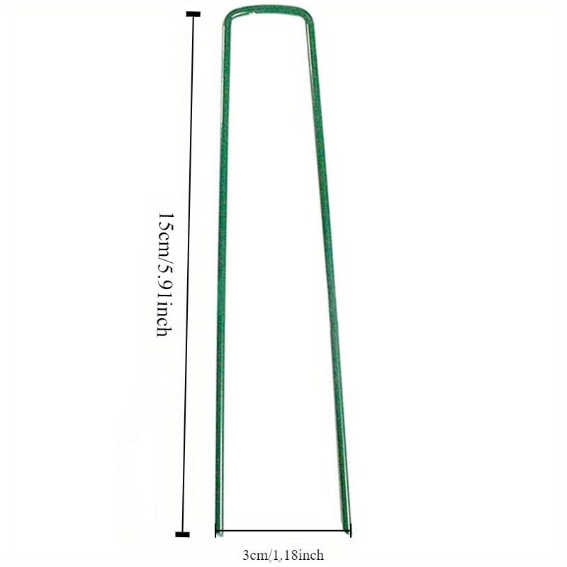 10pcs Landscape for Staples U-Type Turf for Staples for Artificial Grass Rust Proof So Dropship