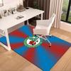 Rovers Crest Football Club Printed Area Rug for Office, Chair Rug, Decorative Carpet Floor Mat, Large Size Fan gifts Christmas gifts