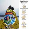 1pc, Buzz Lightyear's Adventure: A Cozy Home Decor Gift Soft Flannel Blanket for Bedroom, Living Room, Travel, Camping, Car