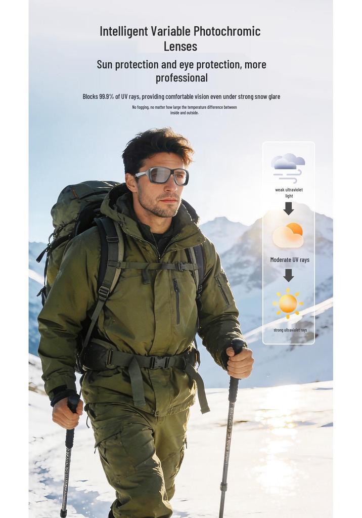 AI-Powered Sports Cycling Bluetooth Sunglasses with Real-Time Translation, Wireless Calls, and Music - S3 Model
